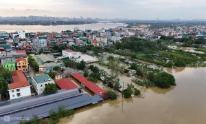 Lũ trên tất cả sông miền Bắc đang xuống