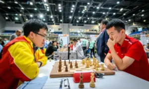 Quang Liêm thắng Vua cờ Đinh Lập Nhân ở Olympiad